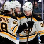 NHL ONLINE: Pastrňák se Seattlem, Gudas hraje v Torontu