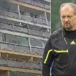 Odvážný sudí. Sousedku chtěl dostat z ohně, ale zlomil si nohy