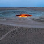 Turkmenům se povedlo snížit intenzitu požáru v kráteru zvaném Brána do pekla