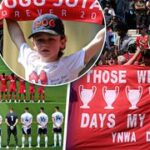 Liverpool hrál první zápas po úmrtí Joty (†28): emotivní chvíle i pozdravy do nebe