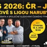 Nenechte si ujít! Liga naruby a sledování zápasu proti Jižní Africe i s fanzónou