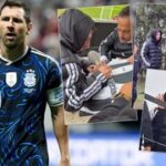 Messi po finále MS poprvé na veřejnosti: V kapuci sklidil potlesk na zápase 4