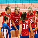 České volejbalistky na úvod domácího ME uspěly, v Brně porazily Řecko ve čtyřech setech
