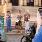 Do Prahy dorazili jezdci cyklistické štafety, míří na konferenci o klimatu