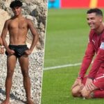 Ronaldo se svlékl do plavek a..