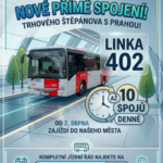 Lidé z Trhového Štěpánova dojedou do Prahy snáze