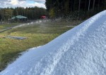 Skiareály na severu Čech tvoří první hromady sněhu