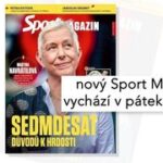Sport Magazín: 70letá tenisová královna Navrátilová i český trenér brankářů Bayernu
